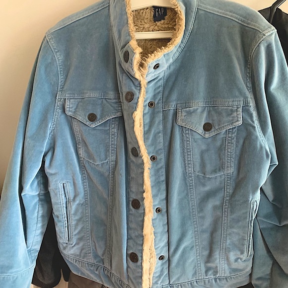 Gap velvet warm jacket - Picture 1 of 4